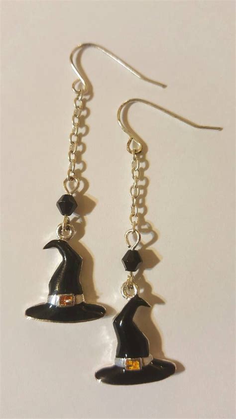 Elevate Your Style with Witch Hat Dangle Earrings